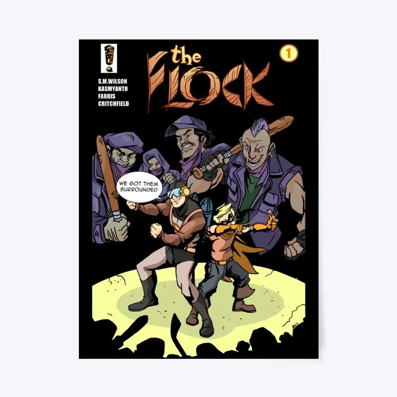 The Flock Issue 1 Poster!